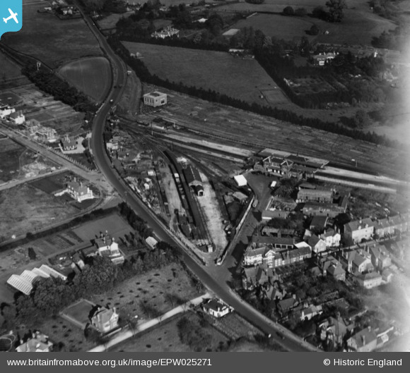 London Road and Dorking North Station, 1928